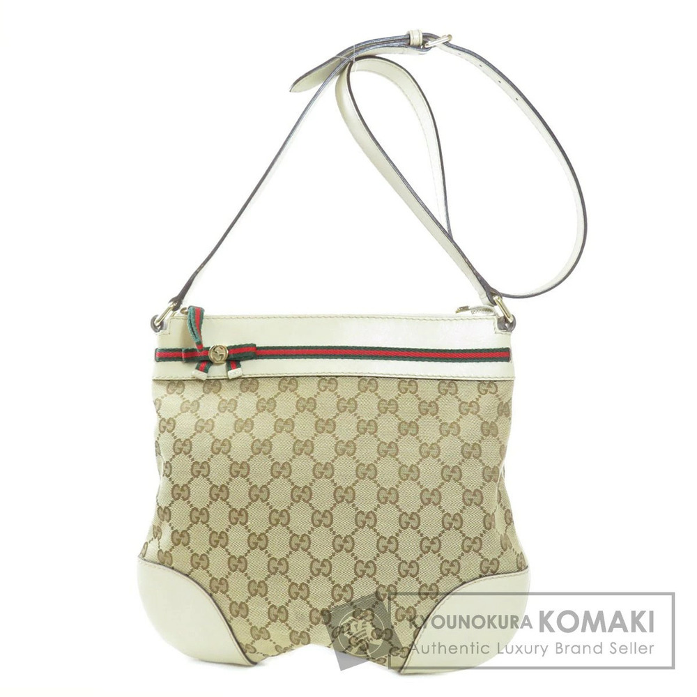 Gucci Sherry GG Shoulder Bag Canvas